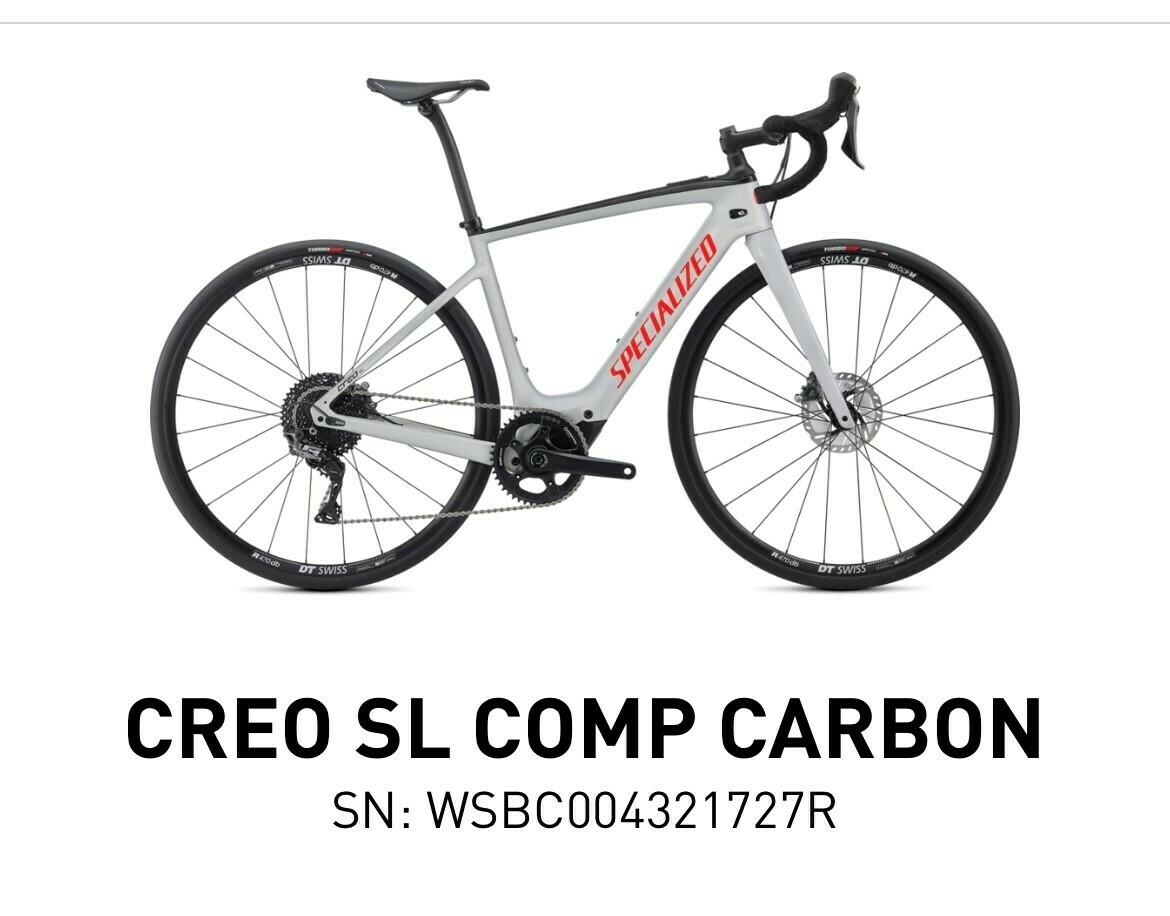 Specialized Creo Silver, gray or bare metal
