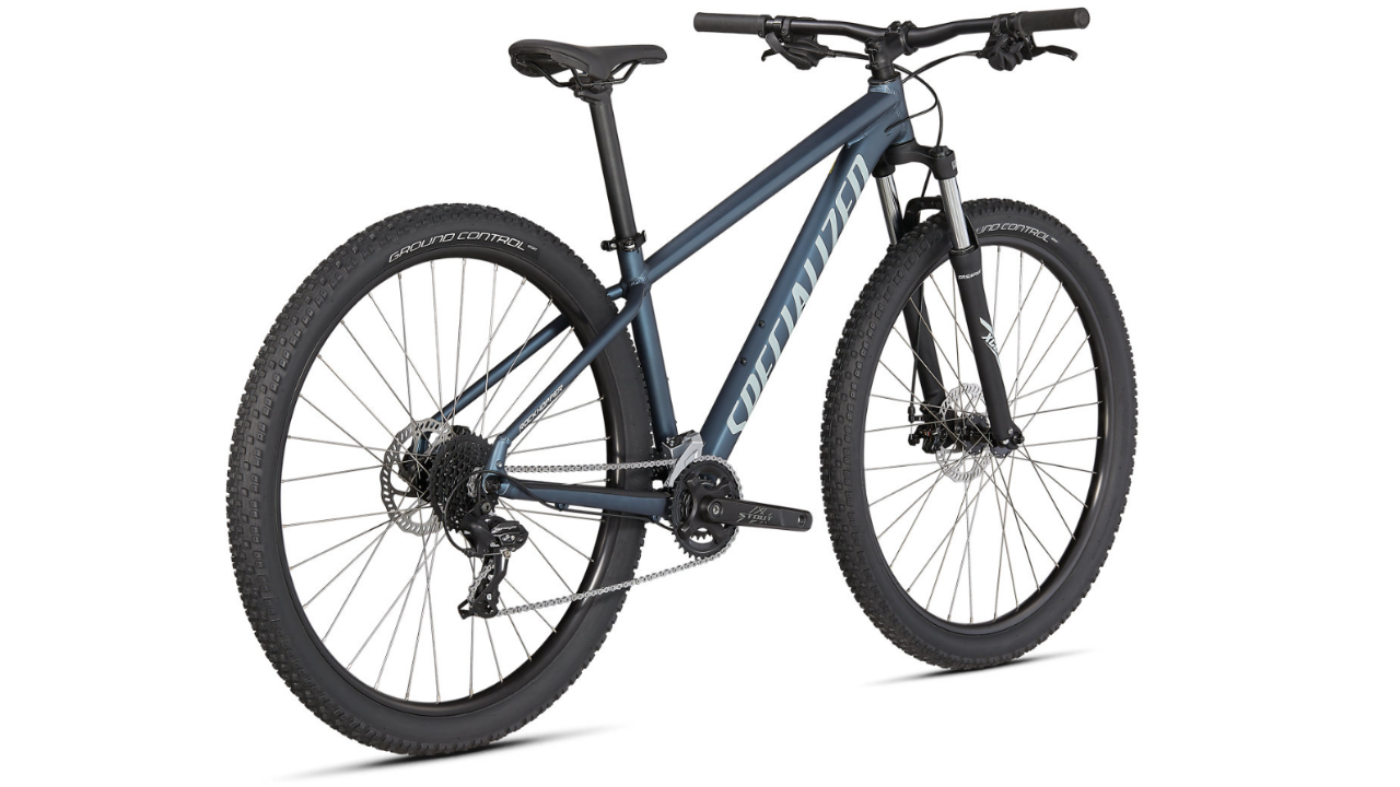 2021 Specialized Rockhopper 29 Med Silver, gray or bare metal