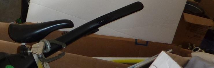 199 Davidson TT funny bike frame  Black