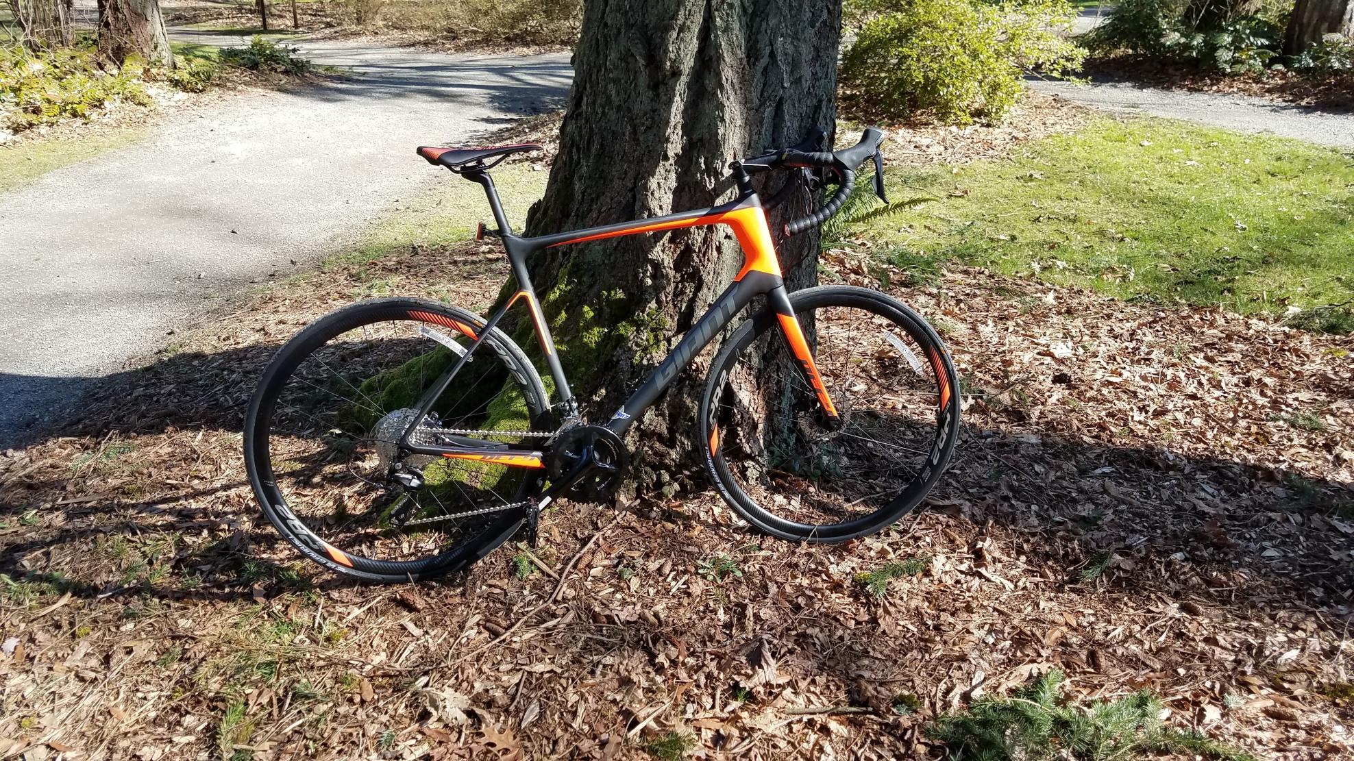2018 Giant Defy Black and Orange