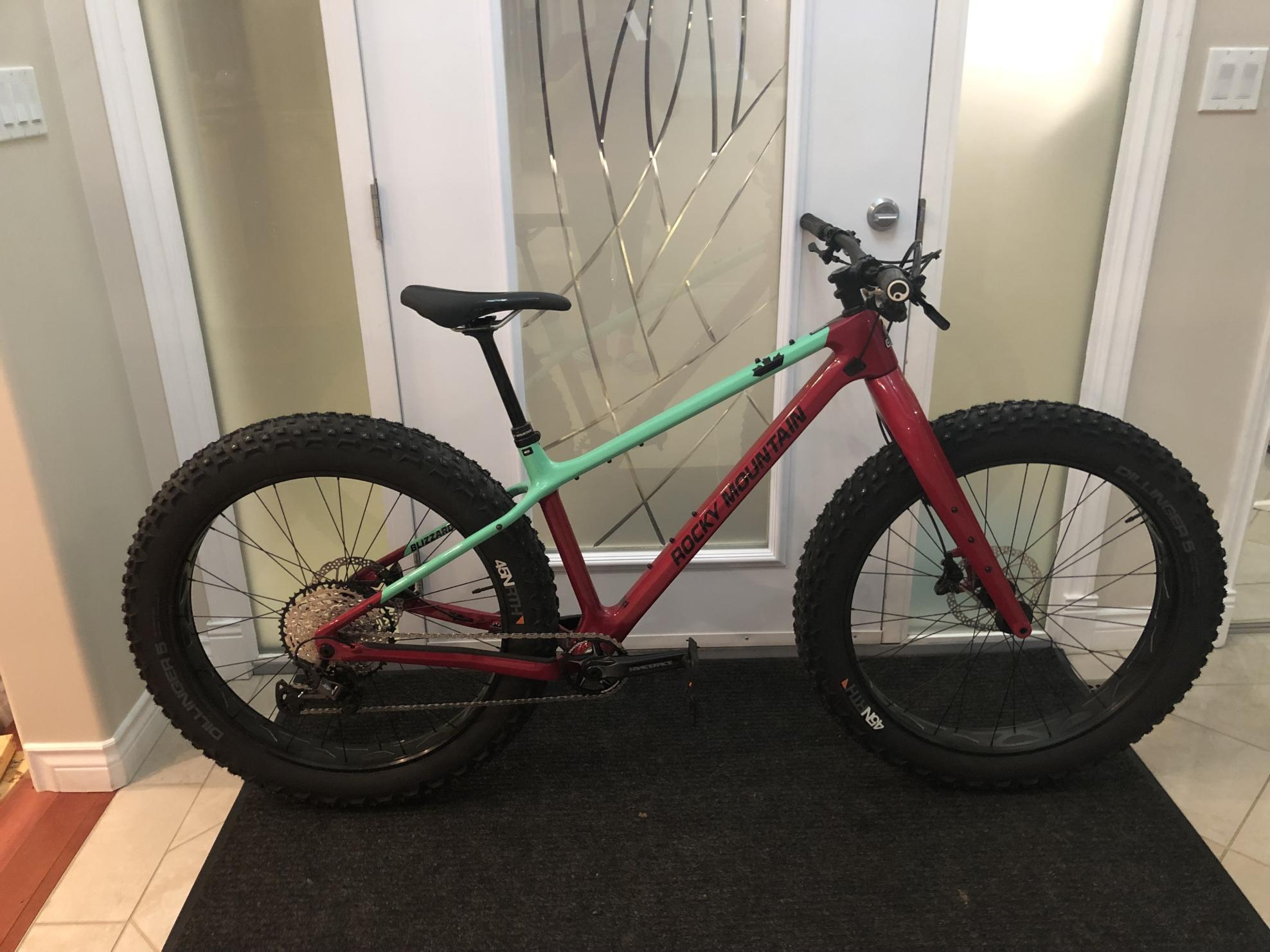2022 Rocky Mountain Bicycles Blizzard C50 Medium Red and Green