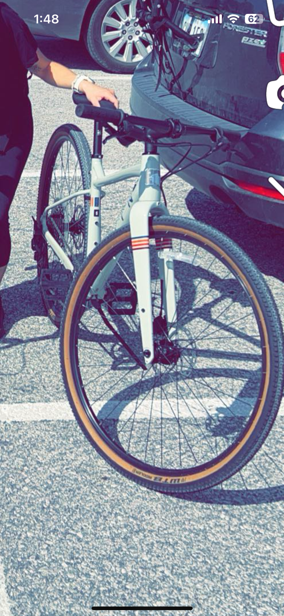 2022 Marin Bikes DSX 1 700c Silver, gray or bare metal