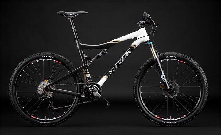 2012 Santa Cruz Blur Carbon White