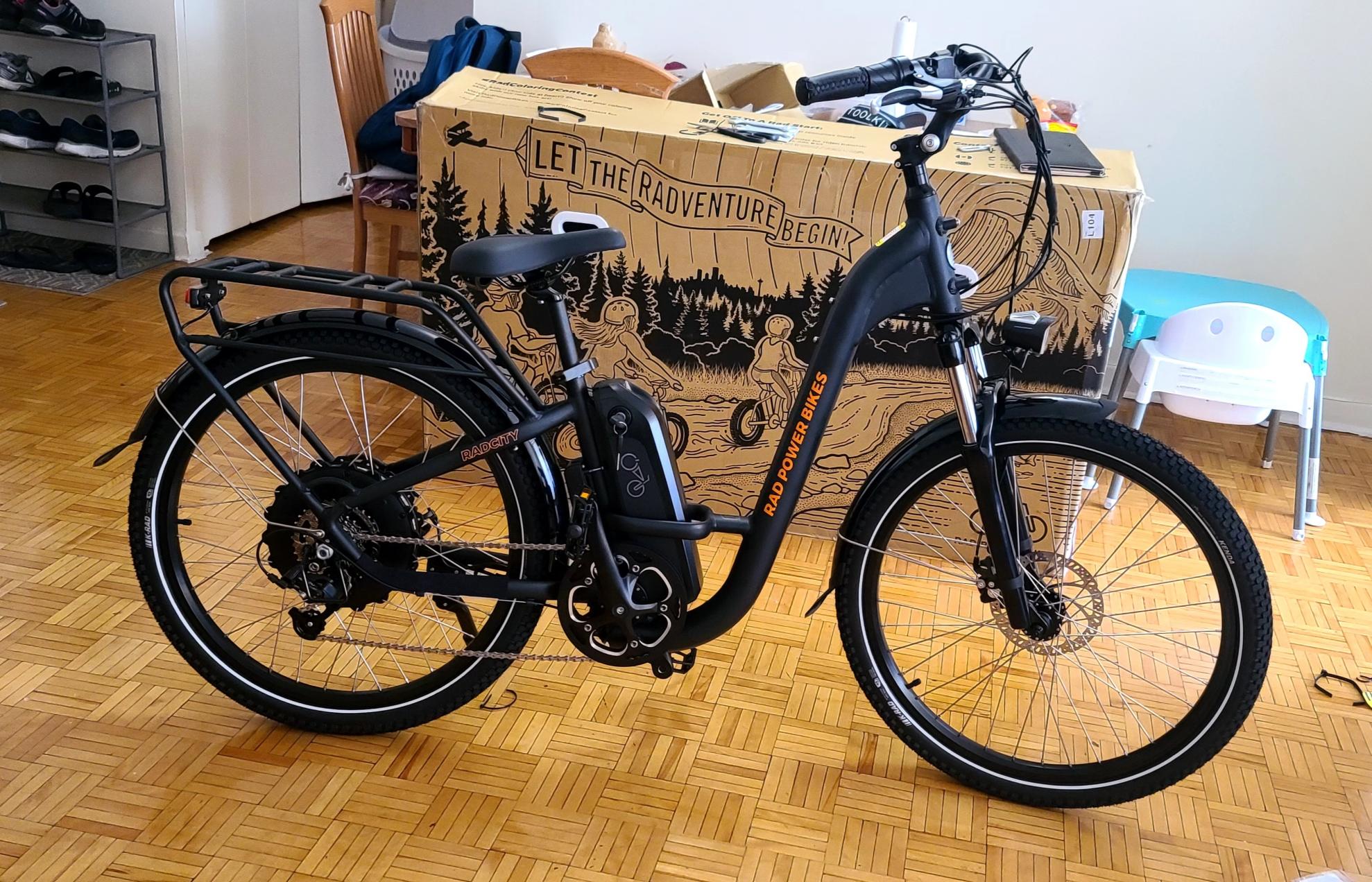 2022 Rad Power Bikes Rad Power Bikes RAD CITY Black