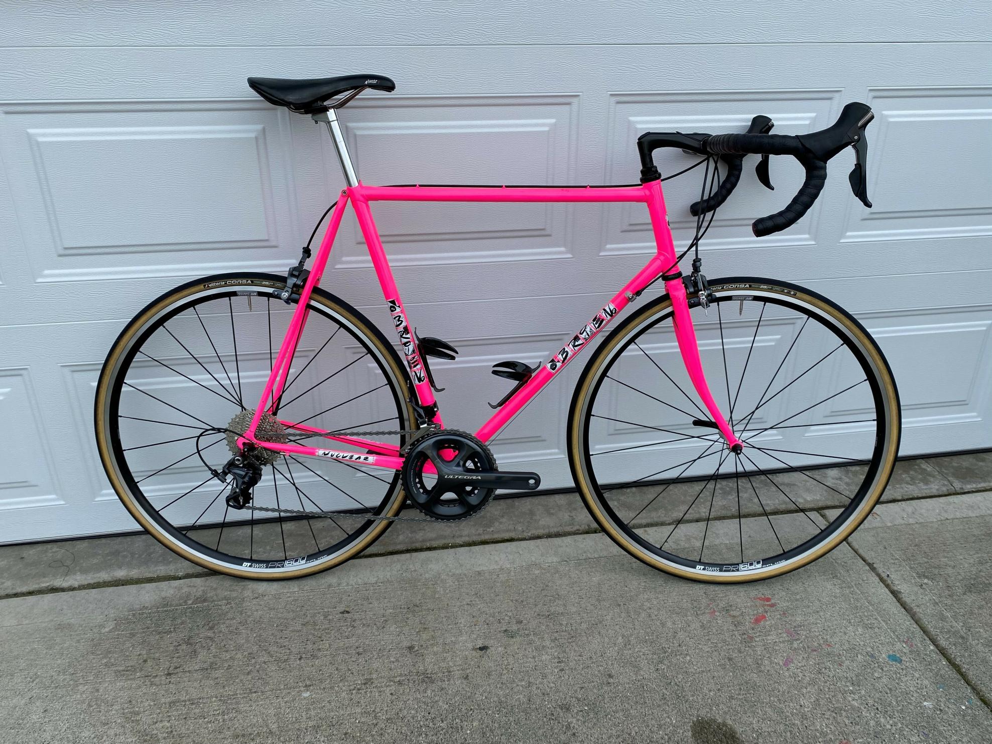 1989 O'Brien Nuclear Pink and Black