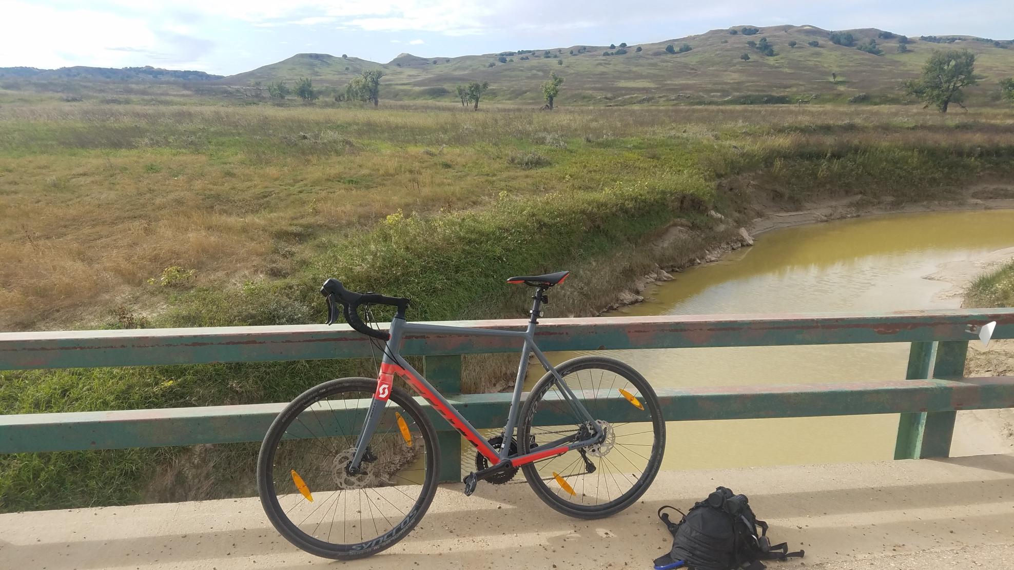 2018 SCOTT Speedster Red and Silver, gray or bare metal