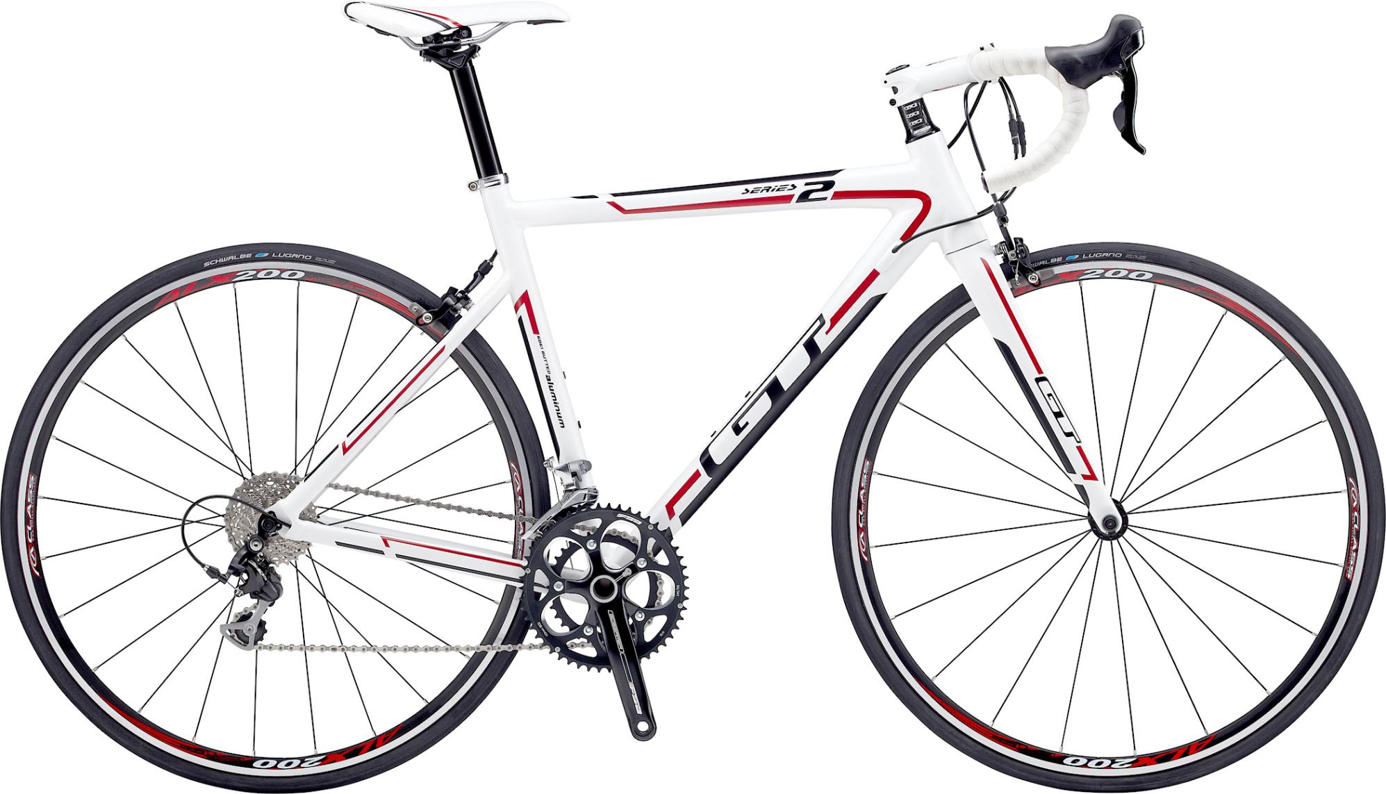 2012 GT Bicycles Series 2 White and Red