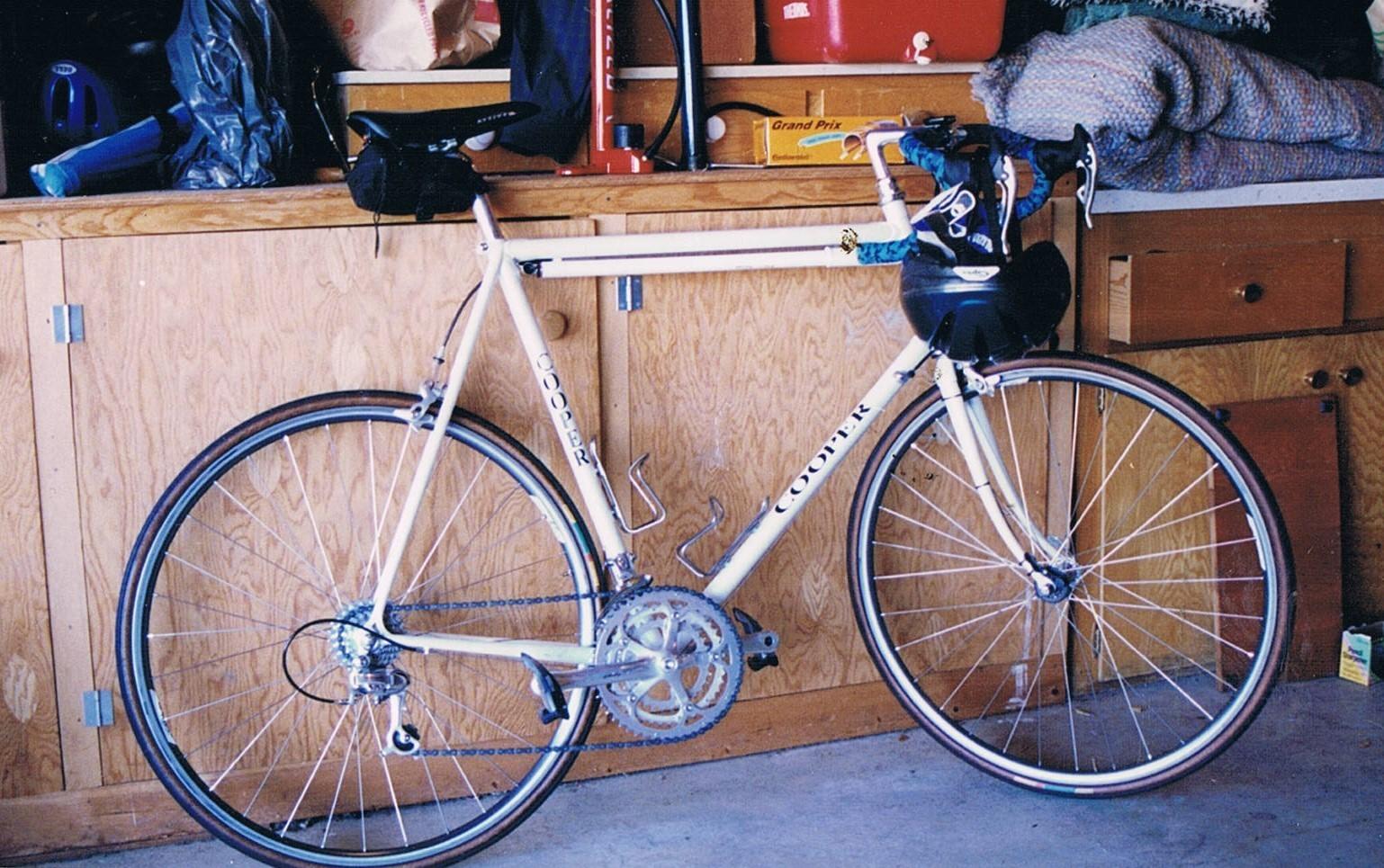 Cooper Bikes Custom Steel White