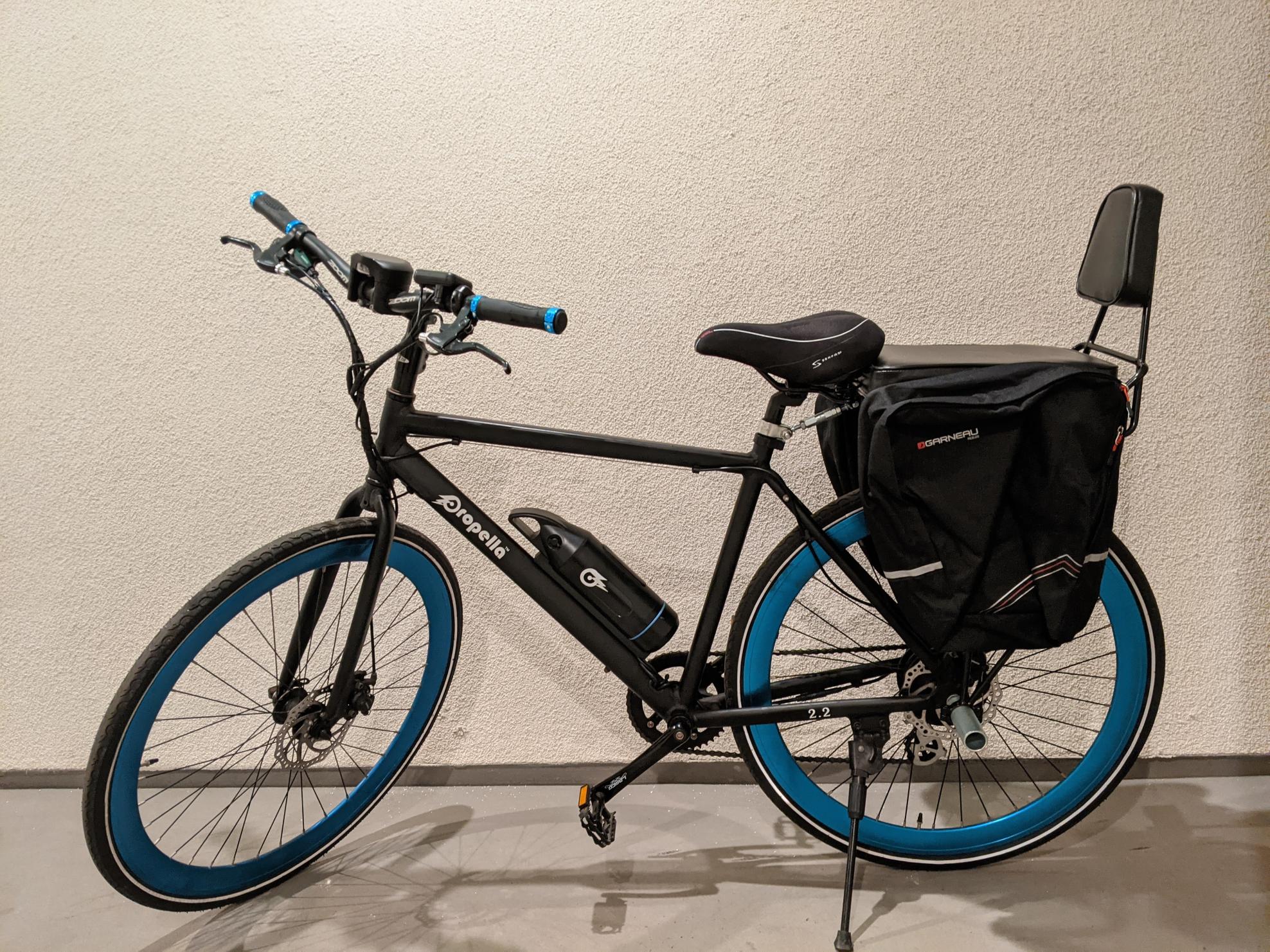 2018 Other Propella cargo bike (rear storage) Black and Blue
