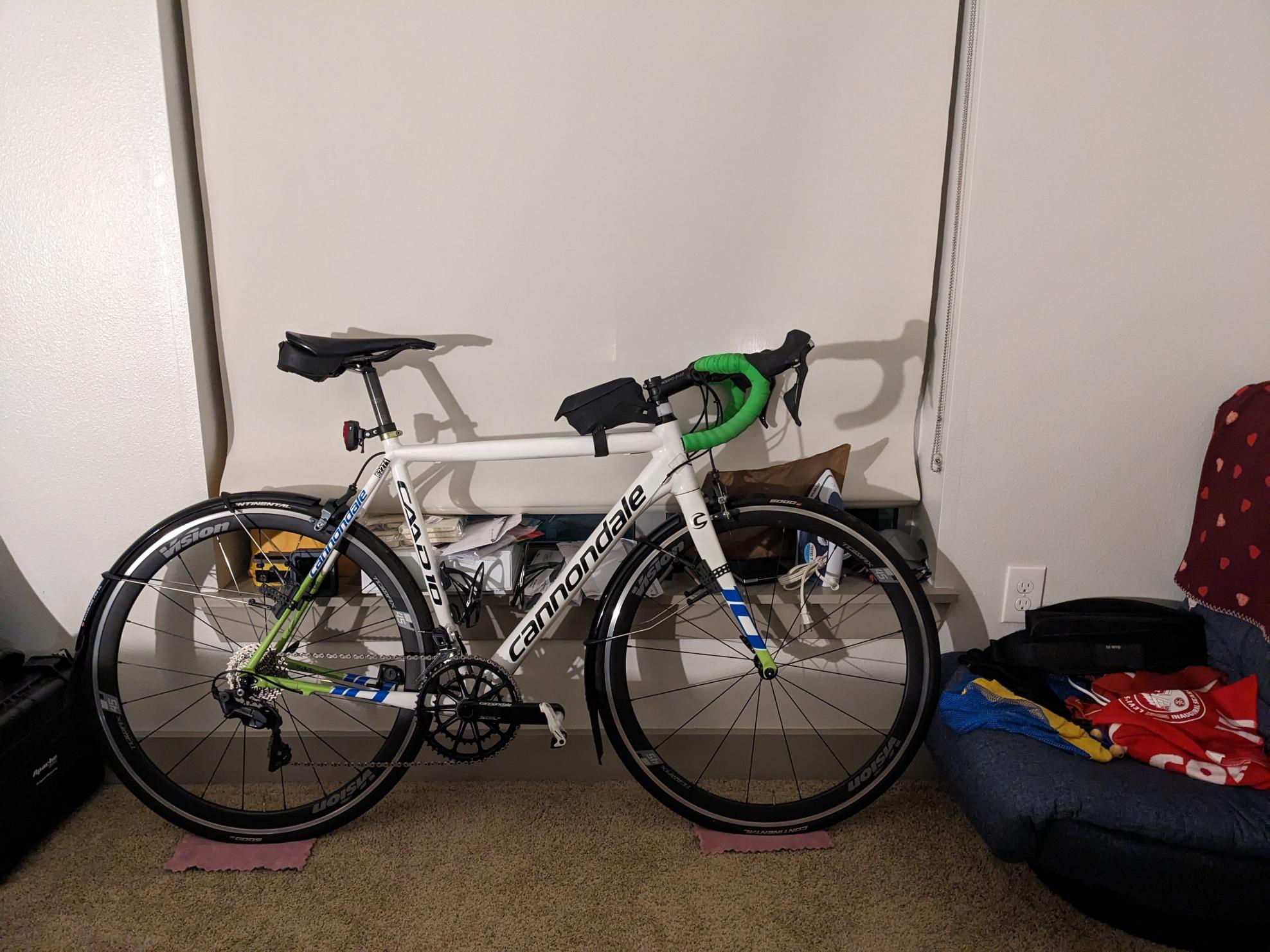 2012 Cannondale CAAD10 White