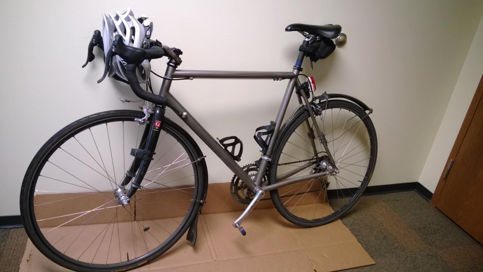 2017 Titanium Sports Technologies (made bikes for Mongoose) Silver or Gray and Silver or Gray
