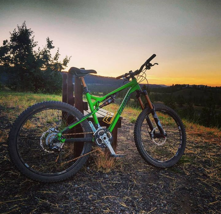 Transition Bikes Bandit Green and Black