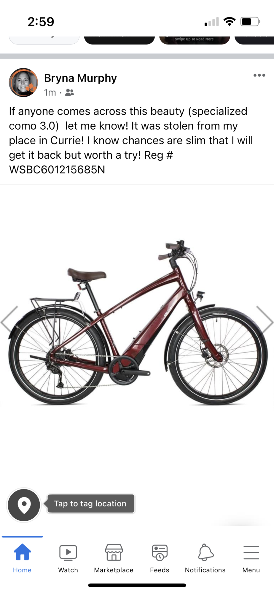 2019 Specialized COMO 3.0 Red