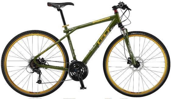 2010 GT Bicycles Transeo  Green