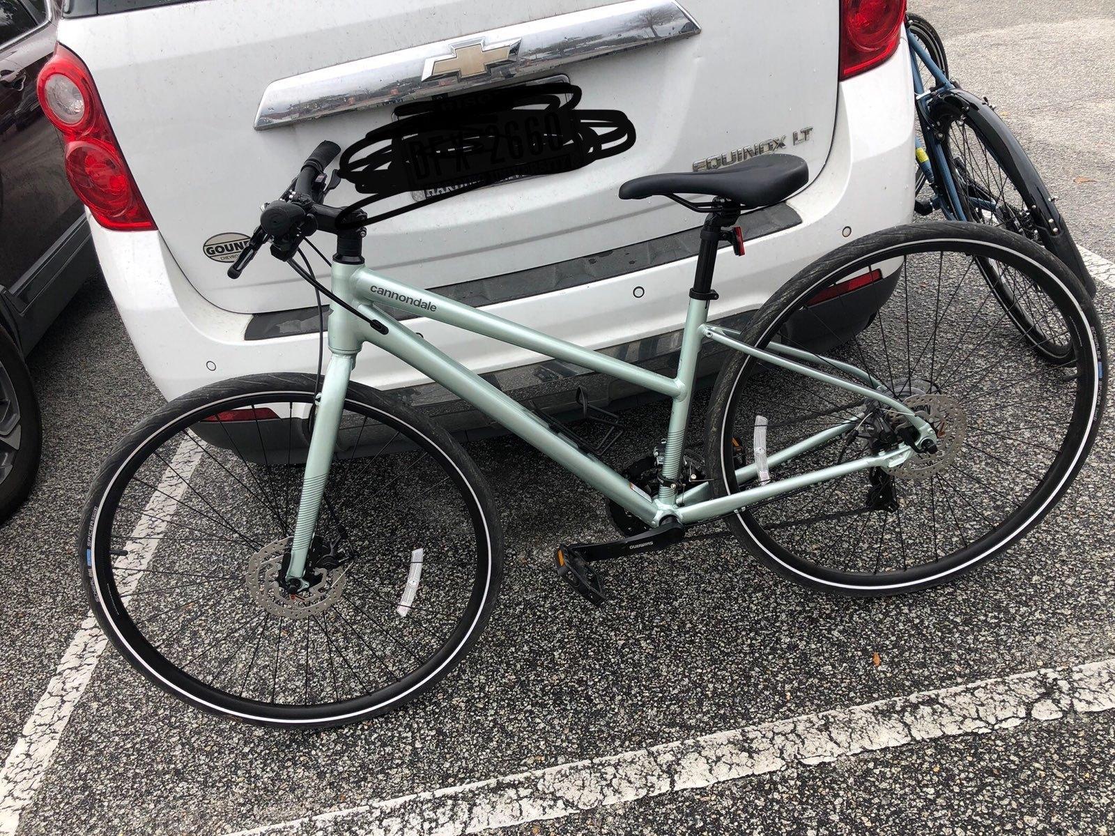 2021 Cannondale 700 U Quick Disk 5 Remix Green