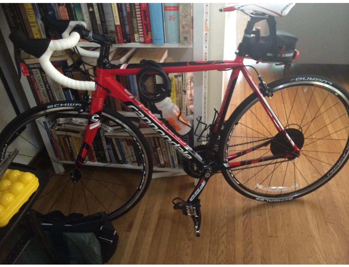 2014 Cannondale Caad10 4 Rival Red, Black, and White