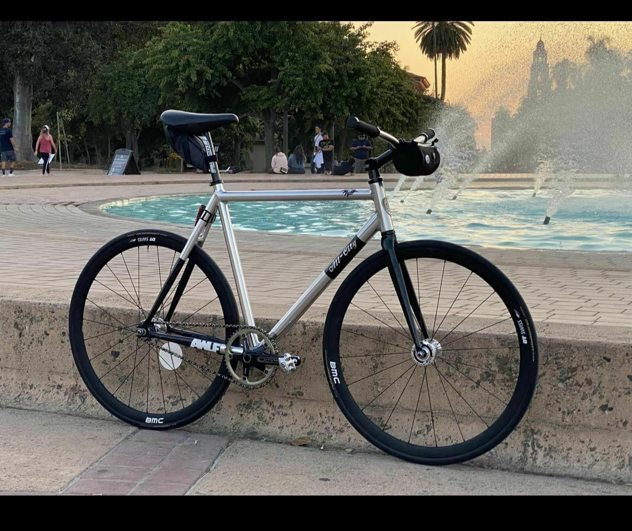 2015 All City Thunderdome Silver, gray or bare metal