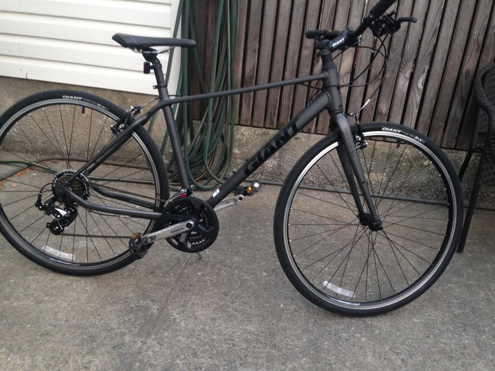 2015 Giant 19 in ALUXX aluminum frame Black