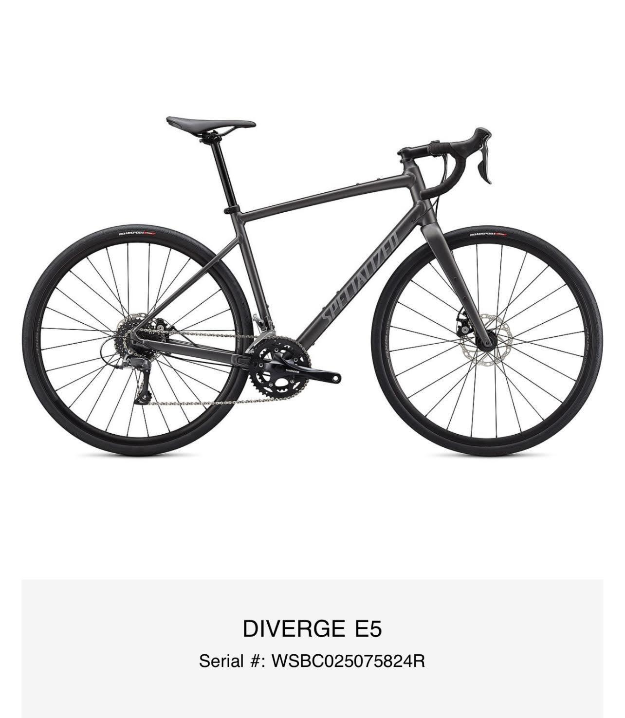 2022 Specialized Diverge E5 Black