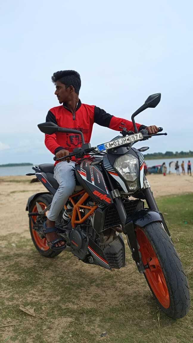 KTM 2016 Black and Orange