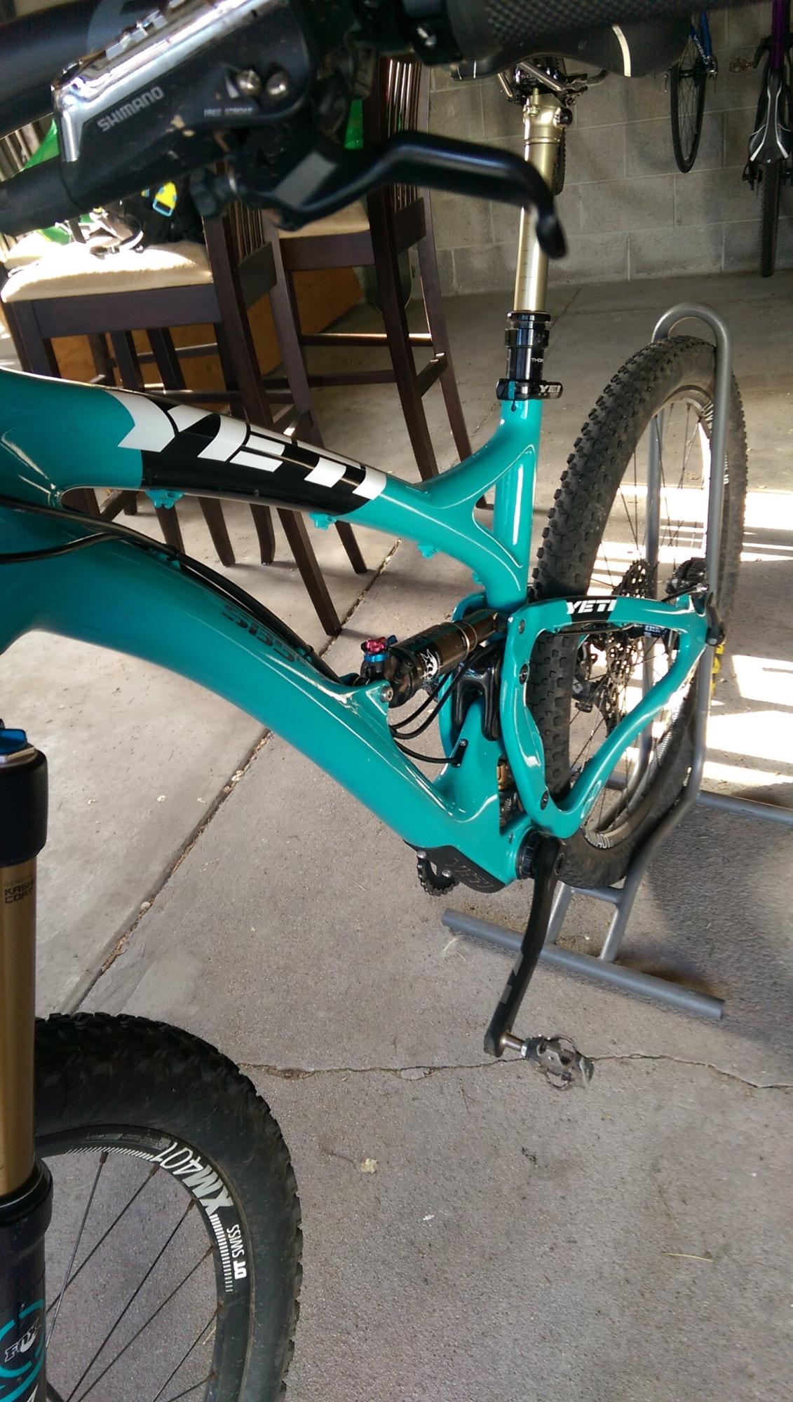 2015 Yeti sb5c Teal