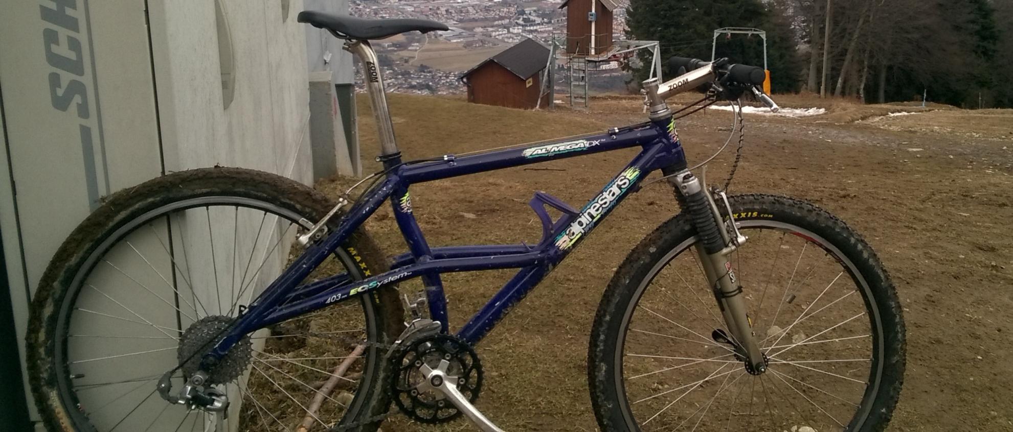 1992 Alpinestars Al Mega DX Blue