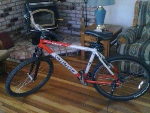 Specialized Red and White