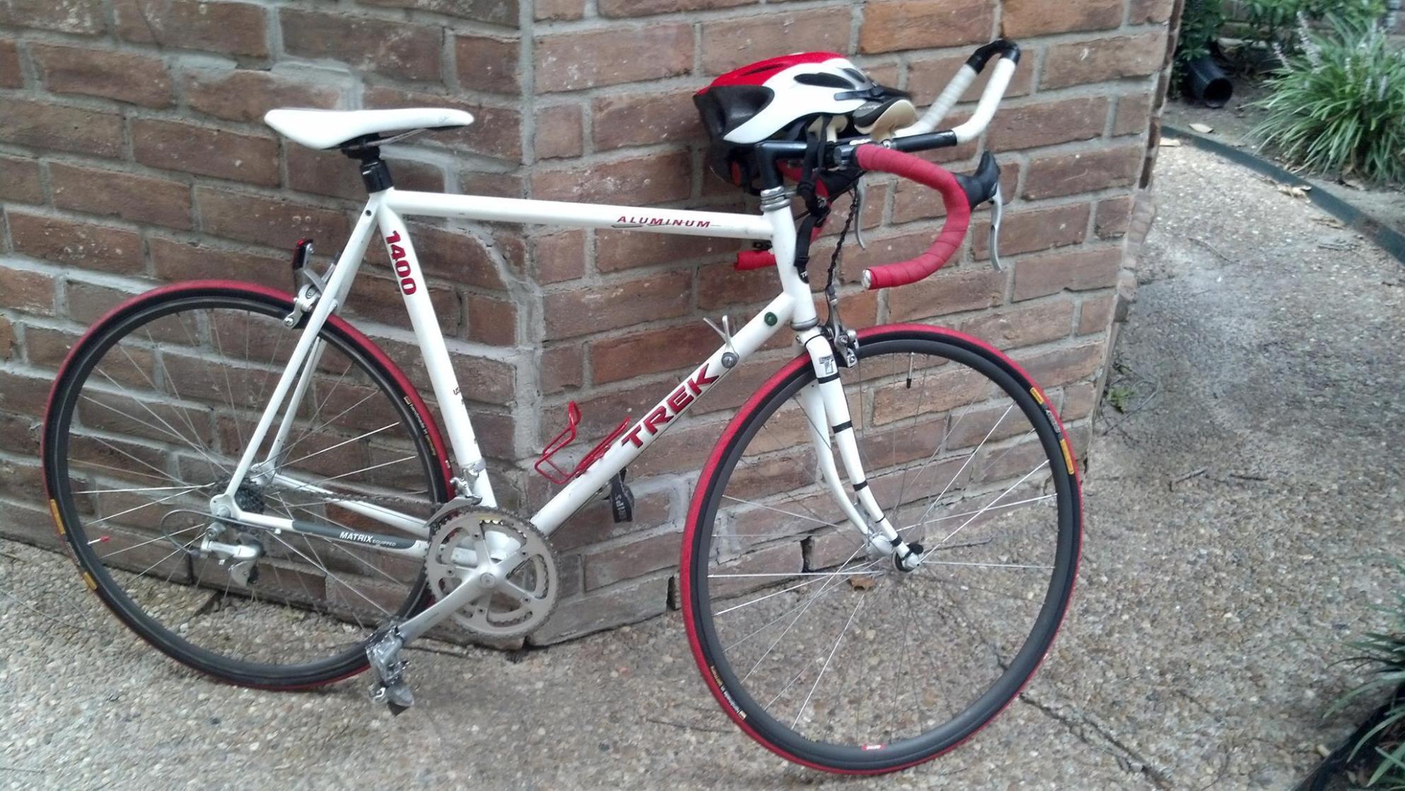 1988 Trek 1400 White