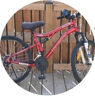 CCM 24 inch wheel size - the arms of the ... Red