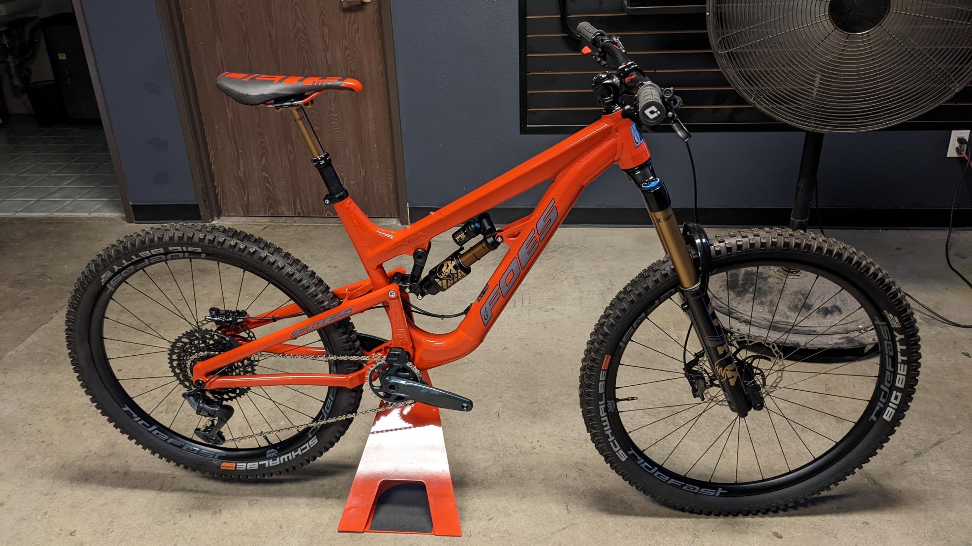 2023 Foes Mountain Bikes Mixer Red