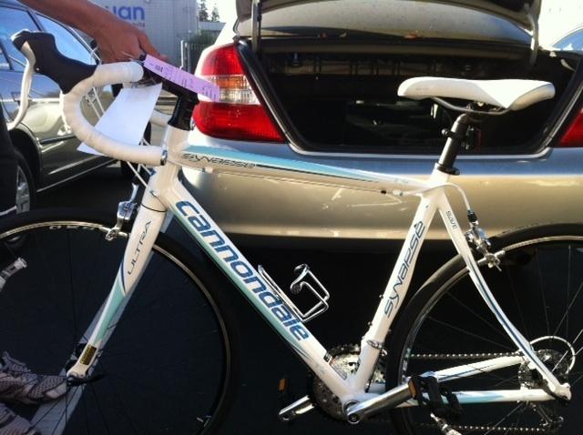 2012 Cannondale Synapse Sora  Black