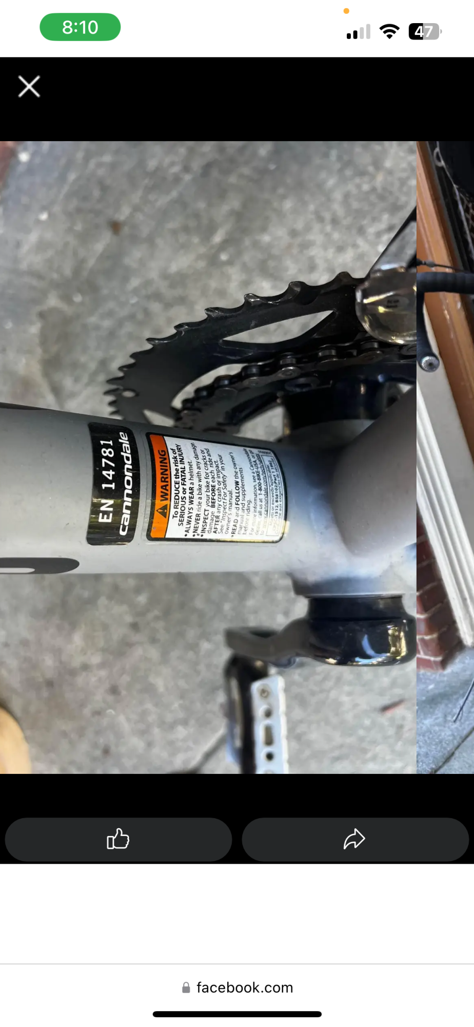 2015 Cannondale Silver, gray or bare metal, Pink, and Orange