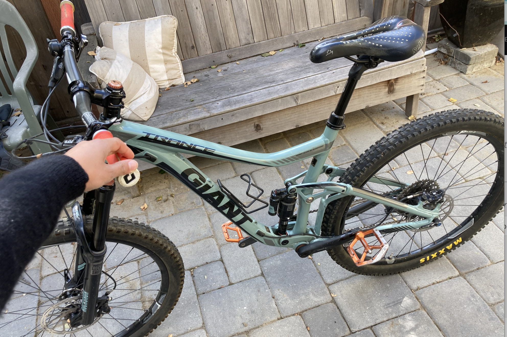 2015 Giant Trance SX 27.5 Green