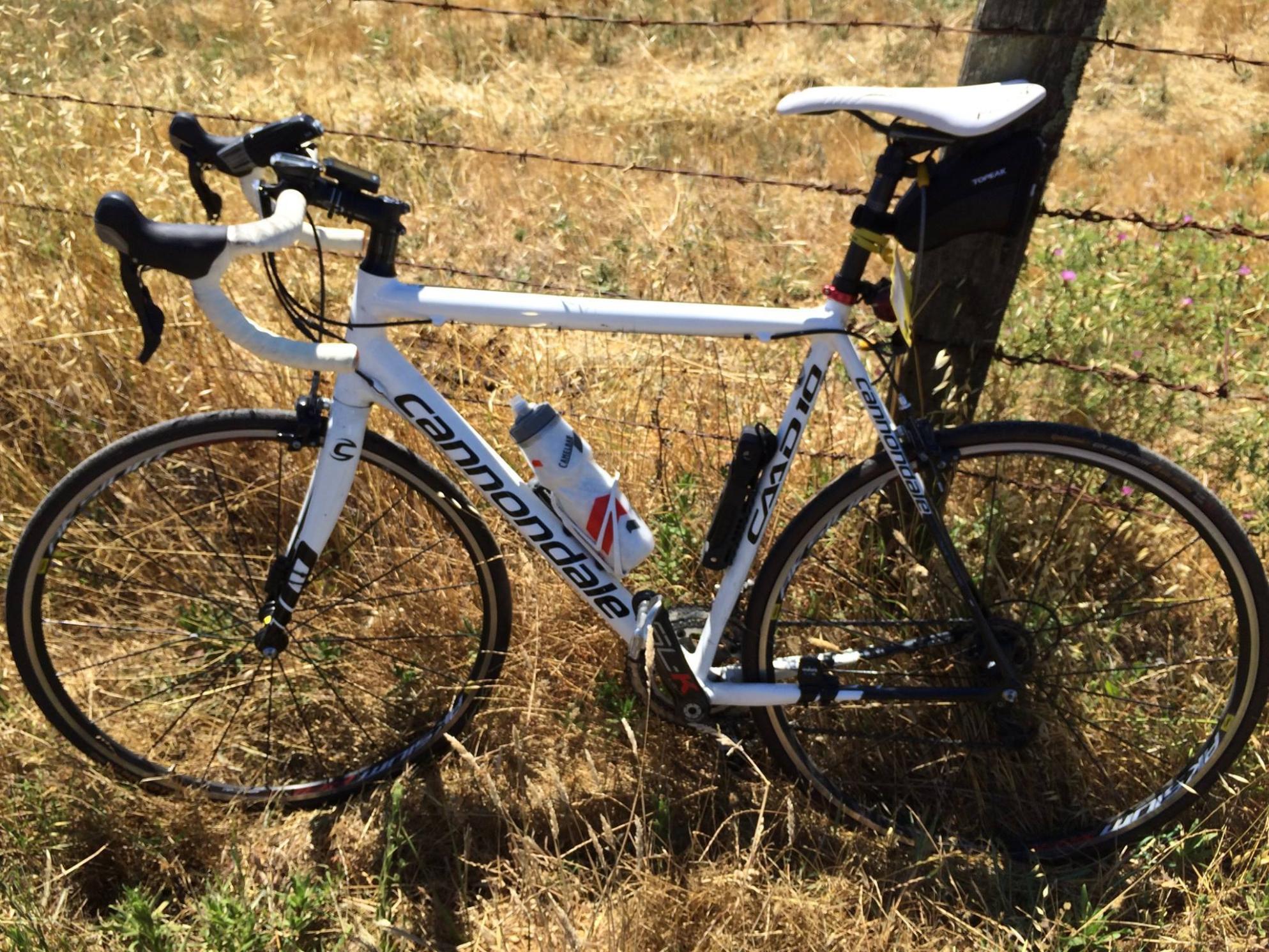 2011 Cannondale CAAD 10-3  White