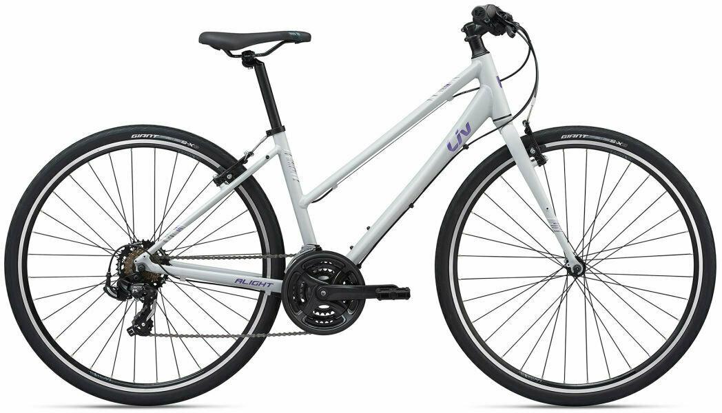 2019 Liv Silver, gray or bare metal and Purple