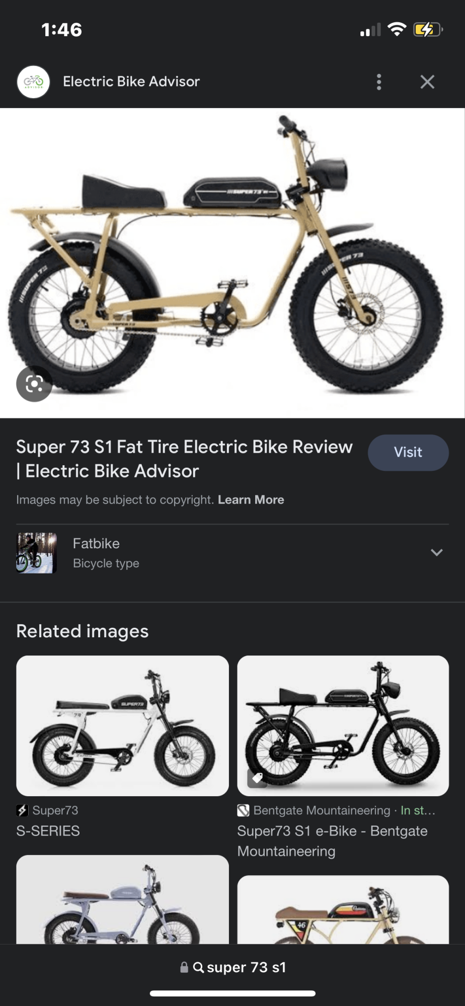 2017 SUPER 73 personal mobility device (electric unicycle, etc) Yellow or Gold and Black