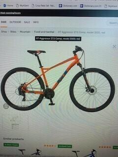 2021 GT Bicycles GT Aggressor Orange