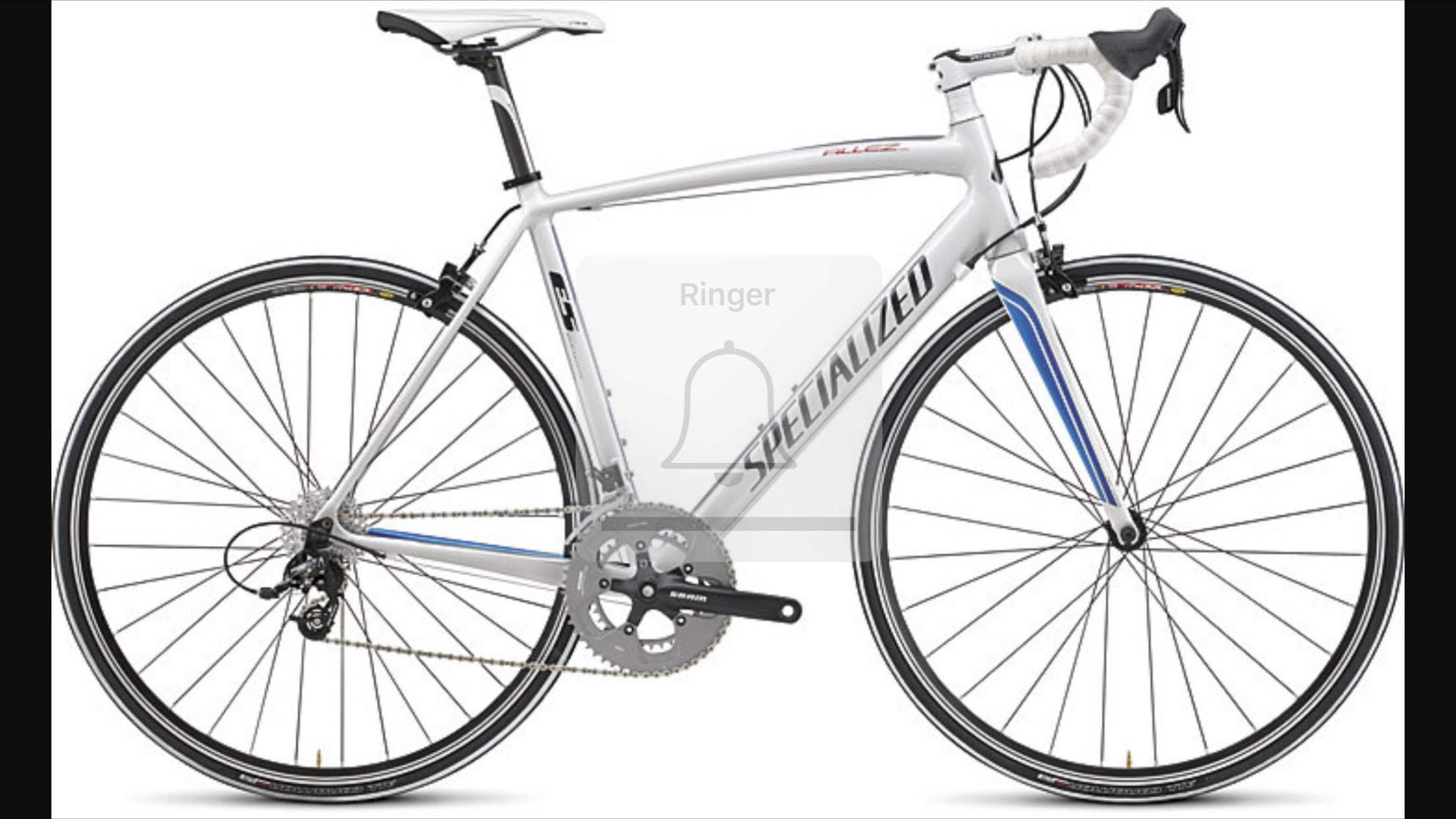 2011 Specialized Allez Comp Compact M2 Apex White