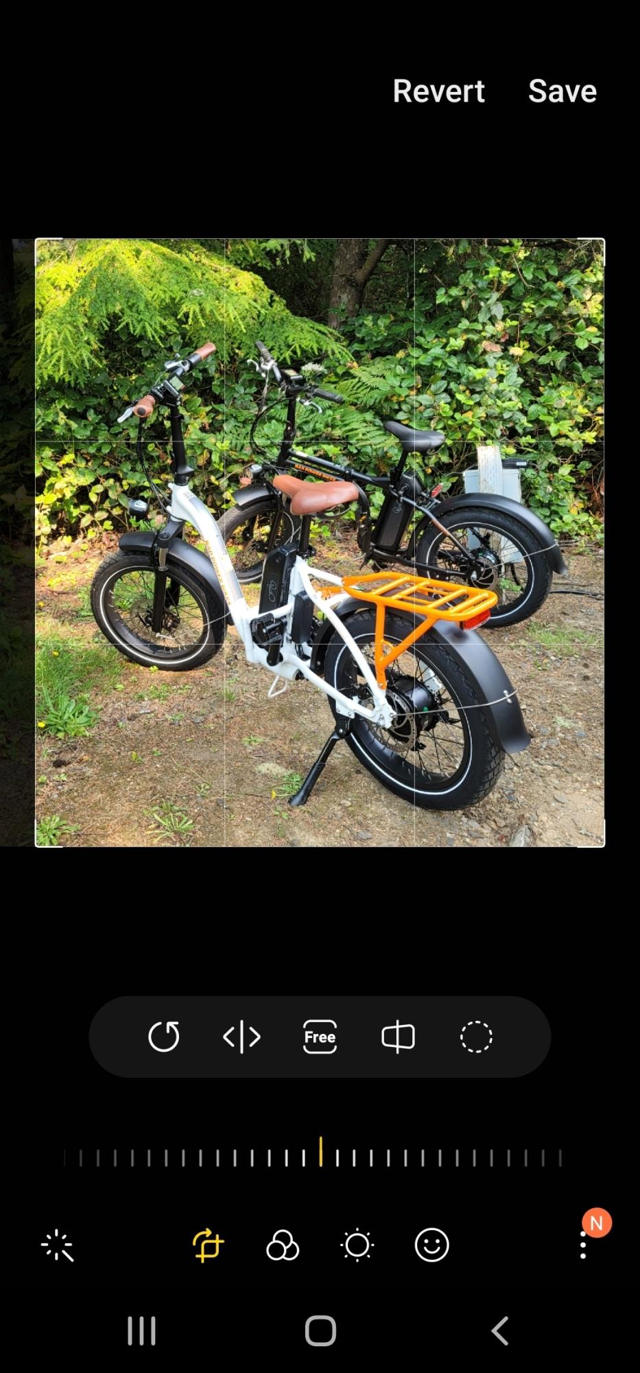 2021 Rad Power Bikes Rad mini step thru White and Orange