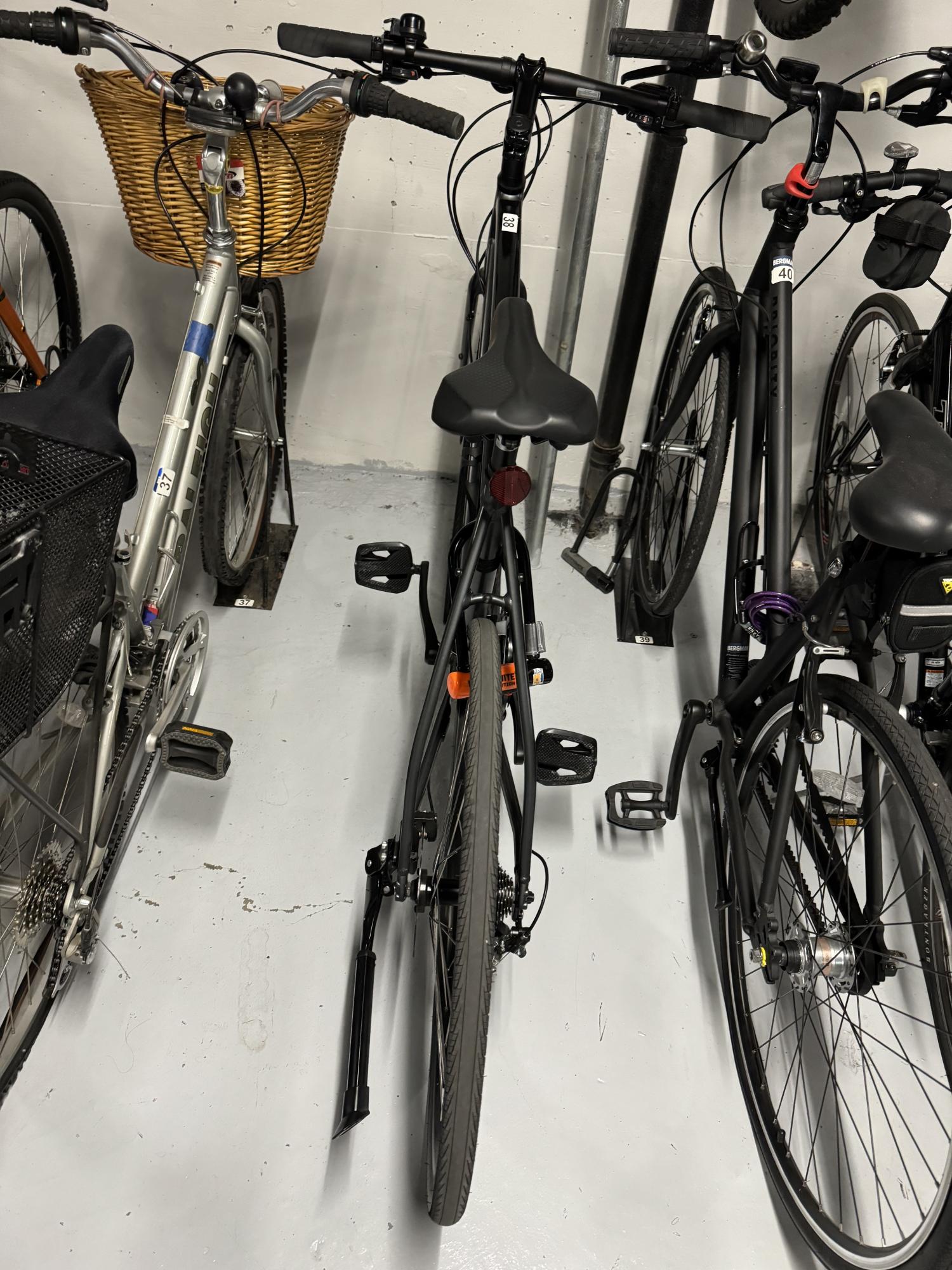 2023 Trek FX DISC L CH Silver, gray or bare metal and Blue