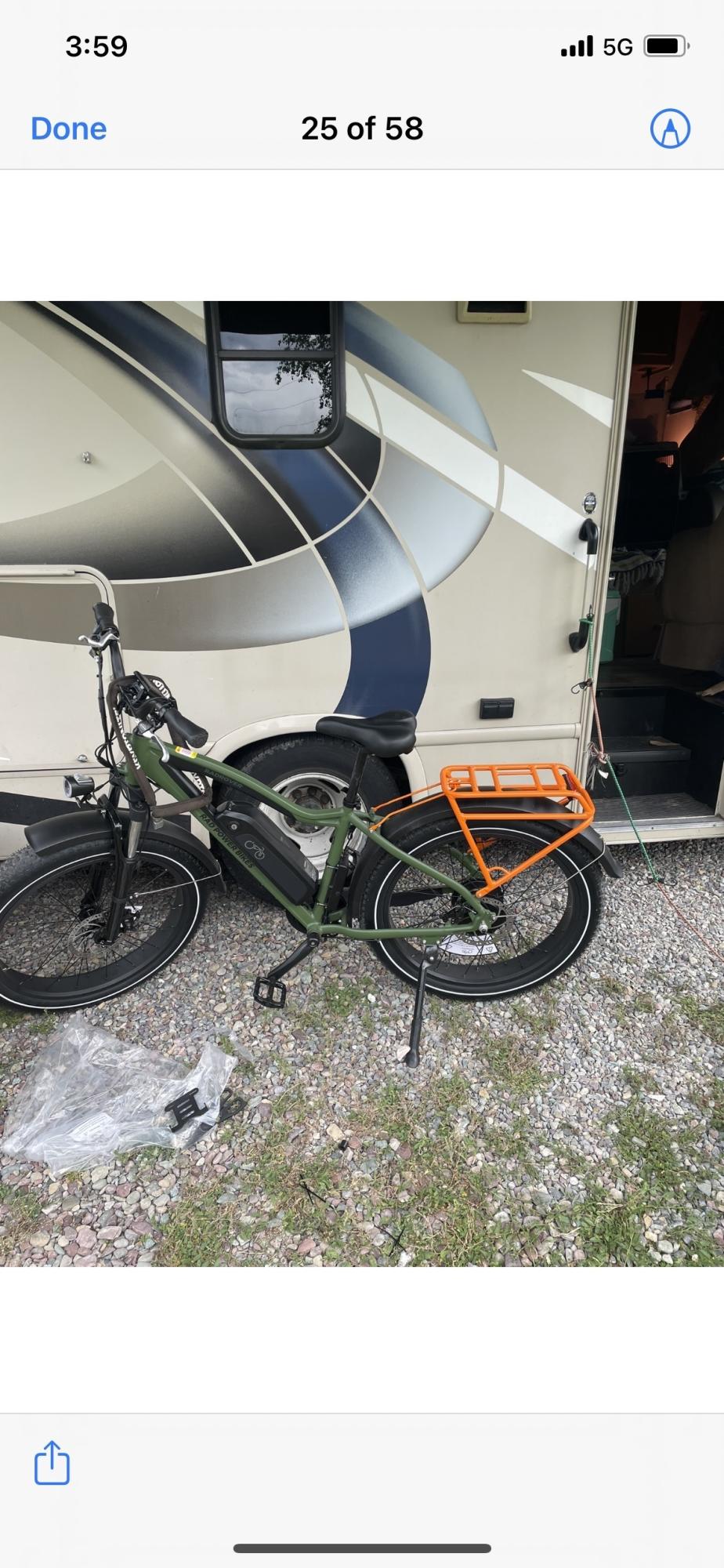 2020 Rad Power Bikes RadRover 5 Electric Fat Bike Version 5 Green