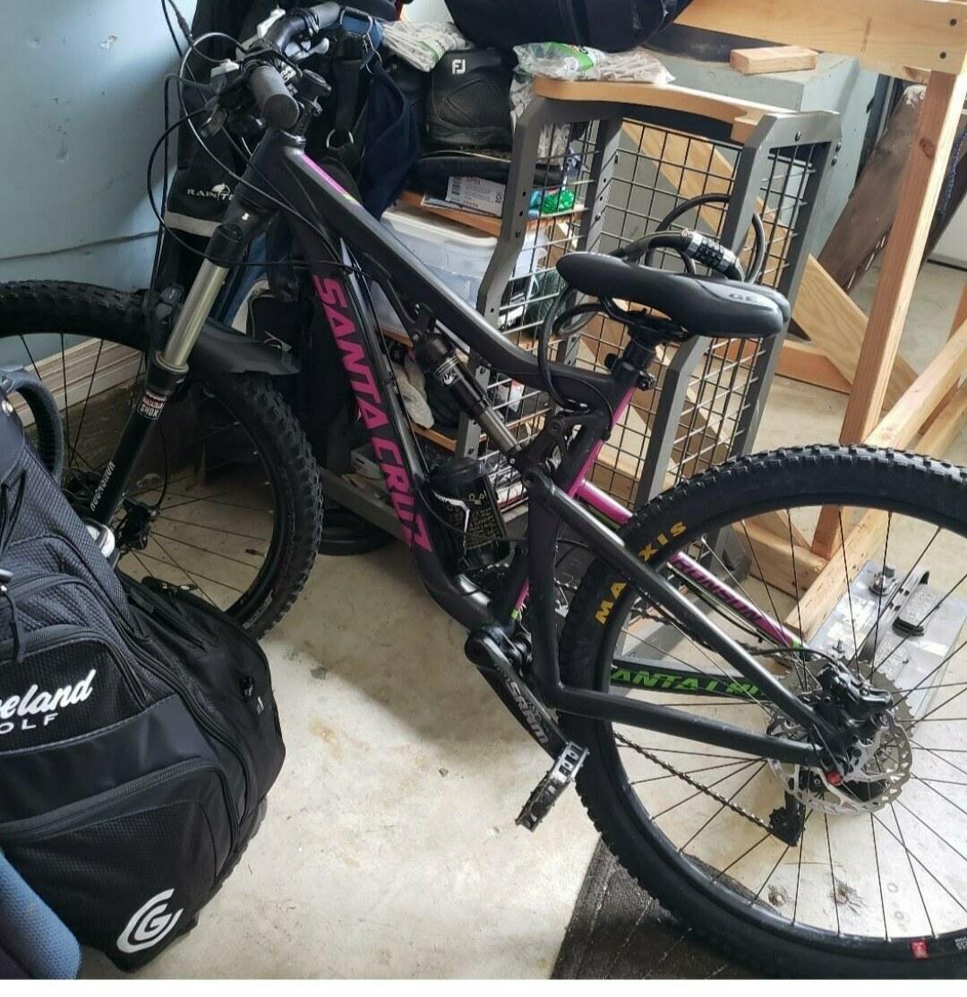 2019 Santa Cruz Black, Pink, and Green