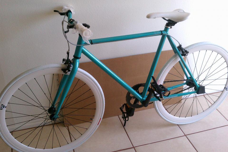 2012 Retrospec Fixie  Teal