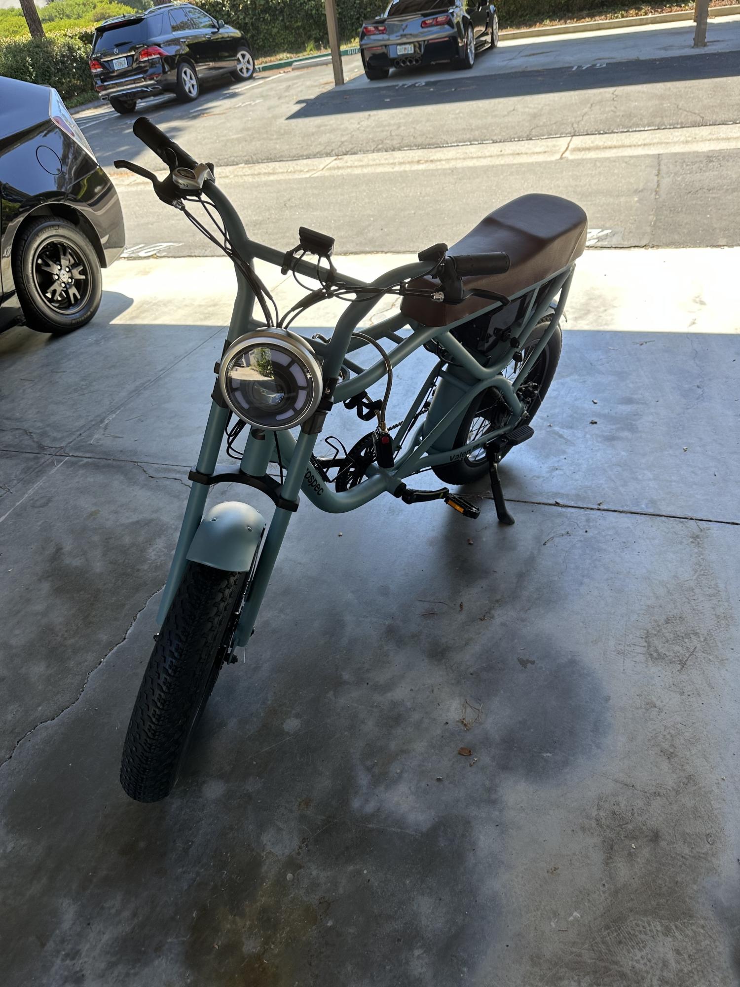 2023 Retrospec Valen Rev Electric Fat Tire Bike﻿﻿ Blue