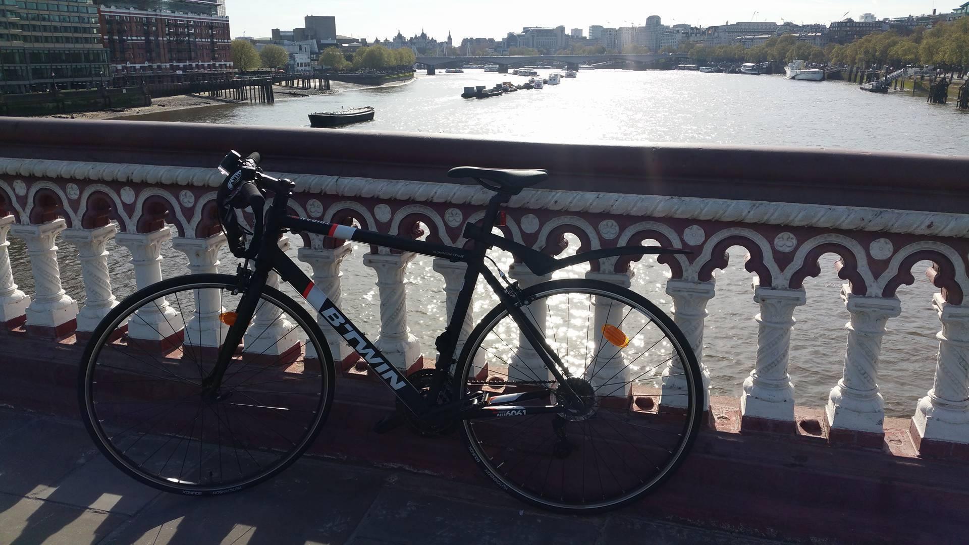 2016 Decathlon Heat treated alu 6061 Black