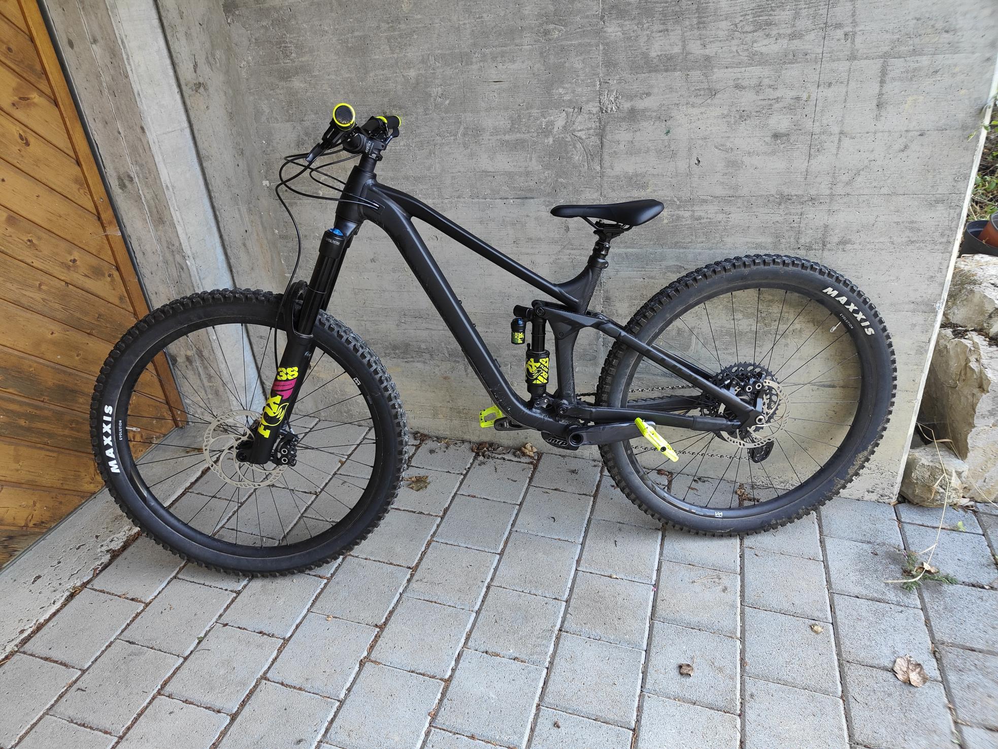 2023 Cube MTB 2023 FS Cube Stereo one77 pro bla... Black