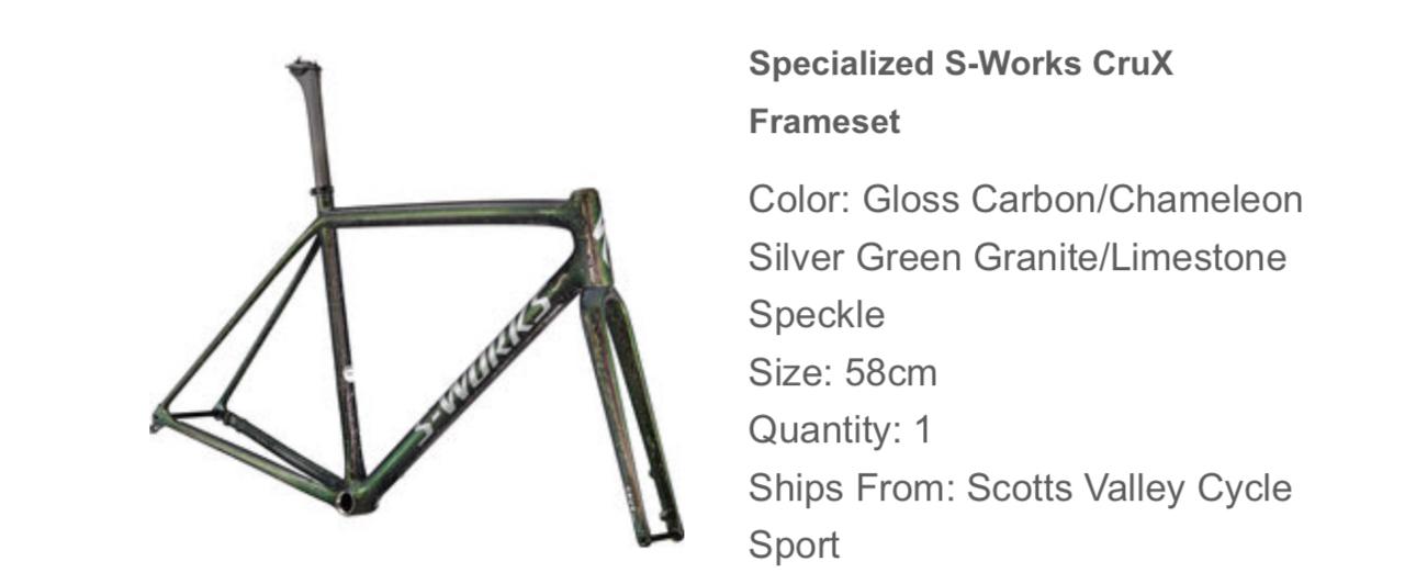 2022 Specialized S-Works CruX Green