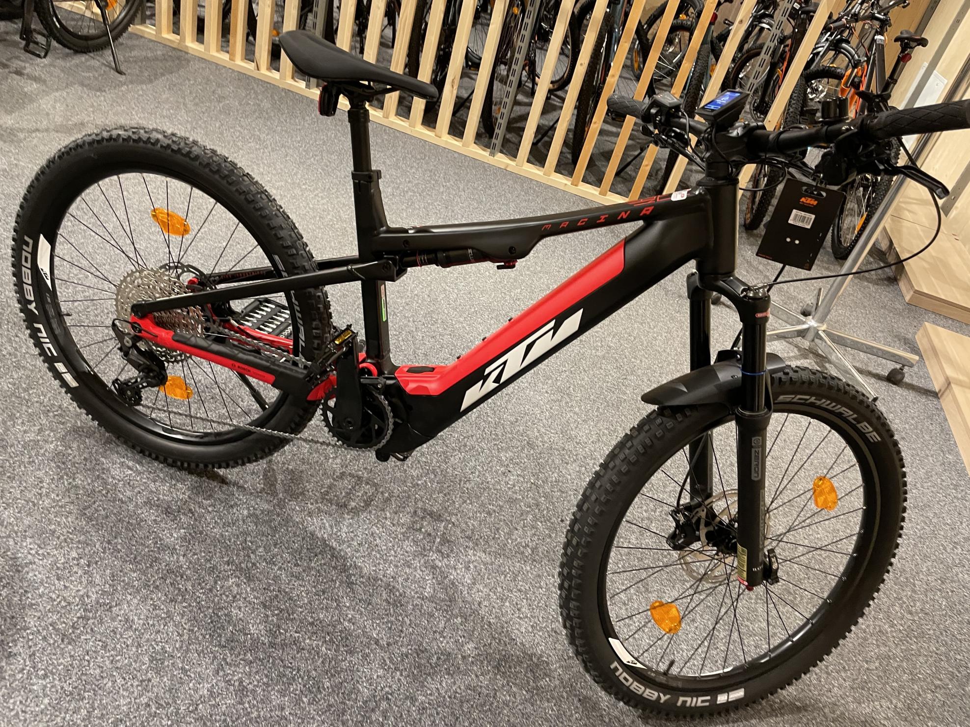 2023 KTM macina Black and Orange
