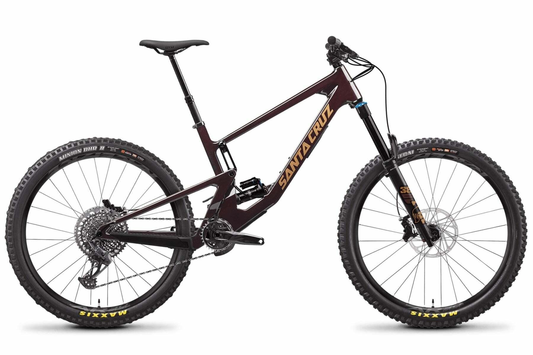 2024 Santa Cruz Nomad Carbon Red