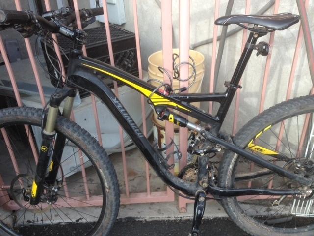 2012 Specialized camber 29er  Black